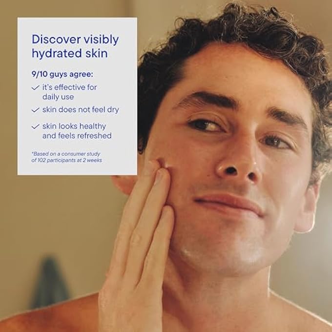 Harry's HARRYS HYDRATING FACIAL CLEANSER FOR MEN, GENTLE FACE WASH WITH 10% GLYCERIN, DERMATOLOGIST TESTED, 9 FL OZ, 2 PACK - Image 3